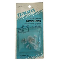 Traum x12 Decorative Swirl Pins New old Stock David Traum Inc. - £19.54 GBP