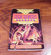 Secrets of the Games Sega Genesis Book, by Rusel DeMaria - $9.95