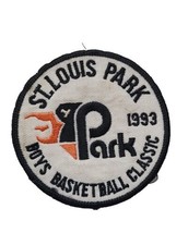 1993 St. Louis Park Boys&#39; Basketball Classic Patch 3&quot; - £7.87 GBP