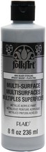 FolkArt Multi-Surface Paint 8oz-Silver Sterling - £15.73 GBP