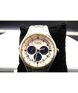 Caravelle Bulova 50 Meter Silver Tone Stainless Steel Case White Face Ke... - $1,383.28 MXN