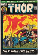 The Mighty Thor Comic Book #203 Marvel Comics 1972 FINE - £5.54 GBP