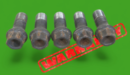 2007-2013 bmw x5 x6 e70 e71 e72 wheel lug nut bolt set kit lot of 5 pcs oem - $25.87