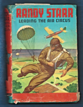 Randy Starr Leading Air Circus HB w/torn dj-216 pages-Eugene Martin-1932 - £9.20 GBP