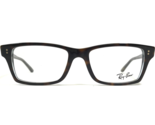 Ray-Ban Eyeglasses Frames RB5225 5023 Brown Tortoise Clear Blue Square 5... - $98.99