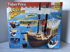 Vintage Fisher-Price 1994 Great Adventures Pirate Ship 1st Version Sealed *Read* - £367.33 GBP