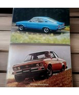 1974 OPEL MANTA &amp; RALLYE Automobile Advertising lot of 2 Postcards - $1.98