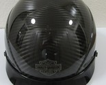 Harley-Davidson 1/2 Helmet with Sun Shield HD-S1V Skull Design - £46.00 GBP