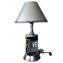 Vegas Golden Knights desk lamp with chrome finish shade - £36.19 GBP