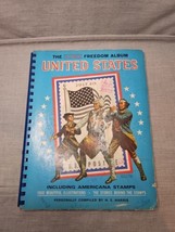 The Harris Freedom Album United States Stamp Book 1967 Read 200 Stamps Included - £37.82 GBP
