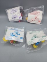 Linkables Set Of 4 From McDonalds Sealed 1993 Happy Meal Factory Sealed - $12.58