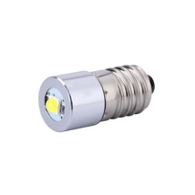 1W E10 Led Flashlight Bulb Lantern Light positive and negative polarity ... - $15.47+