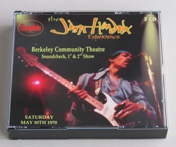 The Jimi Hendrix Experience ~ COMPLETE, Berkeley Сommunity Theatre, 3 x CD Set - £26.71 GBP