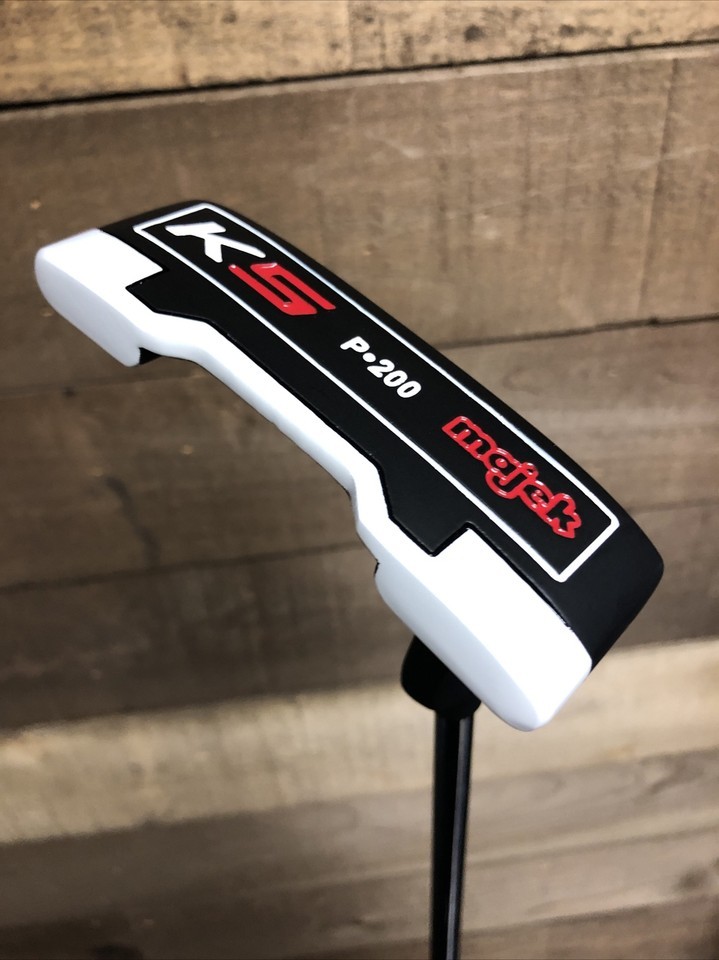 DEMO RH Big &amp; Tall Senior Mens Red/Blk Majek K5 P-200 Golf 36&#39;&#39; Putter 5... - $78.35