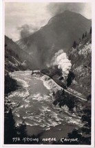 Postcard RPPC Kicking Horse Canyon Canadian Rockies Byron Harmon - $9.89