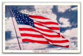 American Flag Old Glory Patriotic 48 Star Flag 1917 WB Postcard W3 - £2.29 GBP