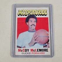 McCoy McLemore #83 Milwaukee Bucks NBA Basketball Card 1971-1972 Topps - £3.03 GBP
