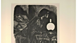 The Death of Basarov / By: Fritz Eichenberg/Listed By: ArtWorks99 - £216.25 GBP