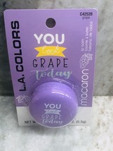 New-L.A. Colors Macaron Grape Scented Lip Balm. 0.19 Oz. Ship N 24 Hours - $11.76