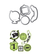 Sizzix Echo Park Framelits Die Cutting Template And Clear Acrylic Stamp ... - $59.80 CAD