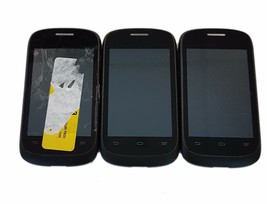 3 Lot ZTE N850L US Cellular Smartphone Android Phone 4GB Touchscreen Qualcomm - $35.97