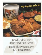 1997 KFC Kentucky Fried Chicken Print Ad Fast Food Restaurant 8.5&quot; x 11&quot; - £15.17 GBP