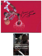 Horace Grant signed Chicago Bulls basketball 8x10 photo Proof COA autogr... - $98.99