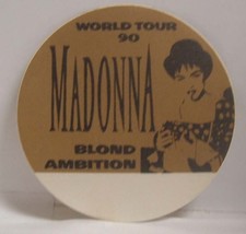 MADONNA - VINTAGE ORIGINAL 1990 CLOTH CONCERT TOUR BACKSTAGE PASS *LAST ... - £11.99 GBP