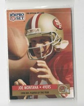 JOE MONTANA #16  PRO SET 1991 FOOTBALL    NRMT       - $1.44