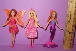 Barbie Small Doll 2013 Mini Figure Secret Door Nori Romy Fairy Mermaid Lot - £36.05 GBP