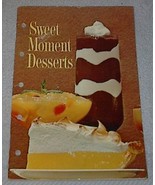 Vintage Recipe Cookbook Sweet Moment Desserts - $109.30 MXN