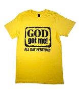 Unisex Cotton God Got Me Design T-Shirt (US, Alpha, X-Large, Regular, Re... - £19.06 GBP