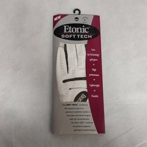 Etonic Soft Tech Golf Glove Ladies Large Left Air Tech 1000 New in Package - $9.95