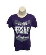 Hershey Pennsylvania est 1903 Women Small Purple TShirt - $22.00