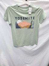 Yosemite T- Shirt Women's Small Aqua Green Short Sleeve By Zoe & Liv image 2