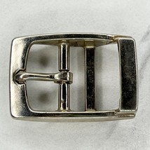 Silver Tone Simple Basic Belt Buckle - $6.92