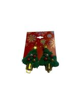 Vintage Decorated Christmas Tree Dangly Earrings  (SHIPS IN 24 HRS) - $702.52 MXN
