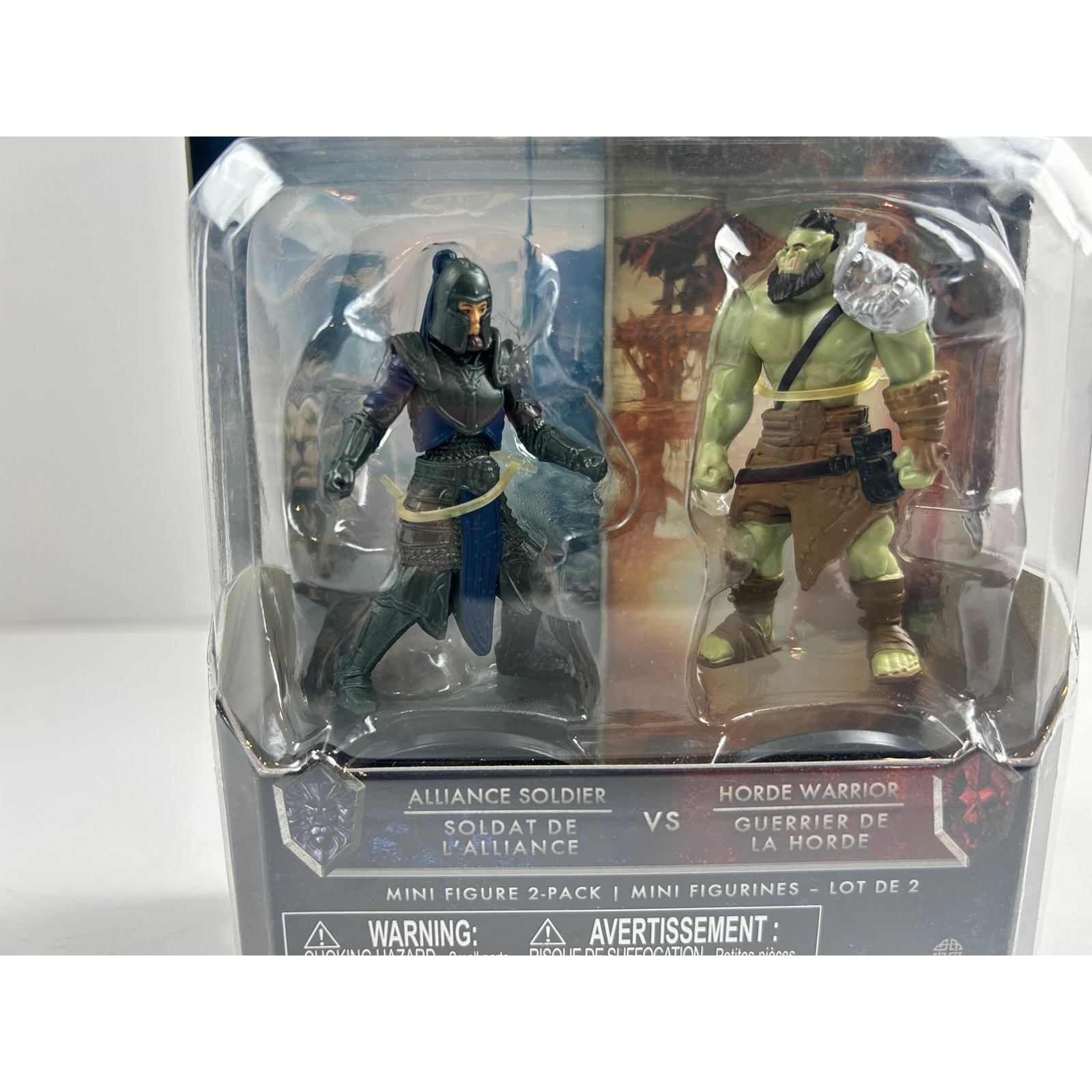 Warcraft Alliance vs Horde 2-Pack Mini Figures NIP Item image 2