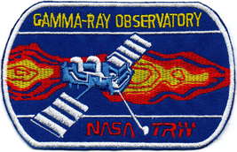 Human Space Flights STS-37 Compton Gamma-ray Observatory CGRO Badge Patch - £20.53 GBP+