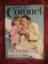 Coronet September 1951 Thelma Ritter Marines Paris After Dark John Barrymore +++ - £4.24 GBP