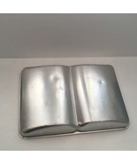 vintage 1977 wilton book shaped cake pan open book novelty birthday part... - $19.75