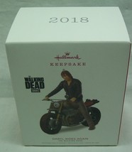 Amc The Walking Dead Daryl Rides Again Hallmark Keepsake Christmas Ornament 2018 - $29.70