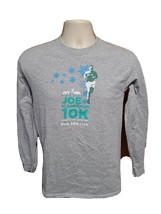 2015 NYRR Joe Kleinerman Central Park 10k Run for Life Adult Small Gray TShirt - £11.68 GBP