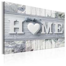 Tiptophomedecor Stretched Canvas Vintage Art - Home: Winter House - Stretched &amp;  - £78.30 GBP+
