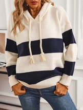 Rosa Clothing Nautical Nights Hooded Sweater Size L - $631.93 MXN