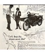 Harley Davidson World Champion Motorcycle 192030s Advertisement Fishing ... - €25,56 EUR