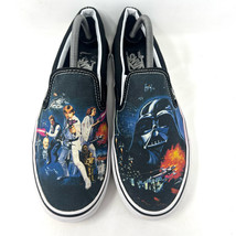 Vans x Star Wars A New Hope Slip On Shoe Men’s Sz 9.5 / Womens 11 EUC - £56.72 GBP