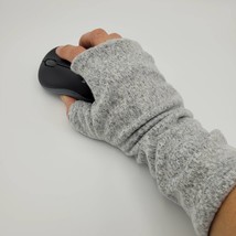 New! Unisex Pain Relief Computer Accessory | Fingerless Gloves with Mouse Wrist  - £19.11 GBP