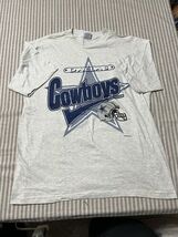 Vintage Dallas Cowboys T-shirt True Fan XL 1995 Excellent Condition - $10.32