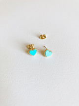 Turquoise Sweetheart Earrings - £23.46 GBP